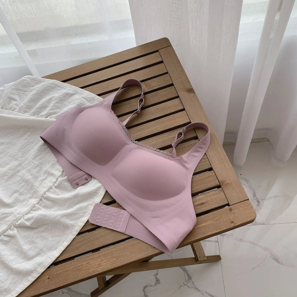 Ultra-Thin Seamless Wireless Bra – Lightweight Invisible T-Shirt Everyday 70A–100H