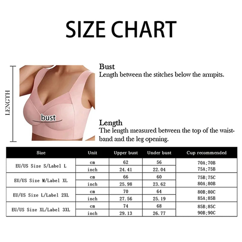 2-Pack Plus Size Lace Sports Bra – Seamless Wireless Gather Bralette
