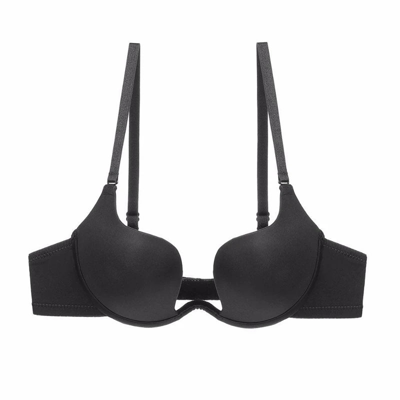 Invisible Deep U Plunge Bra – Backless Strapless (4 Styles)