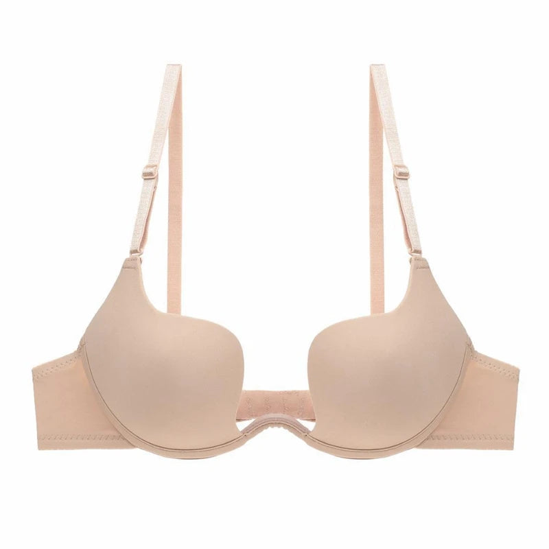 Invisible Deep U Plunge Bra – Backless Strapless (4 Styles)