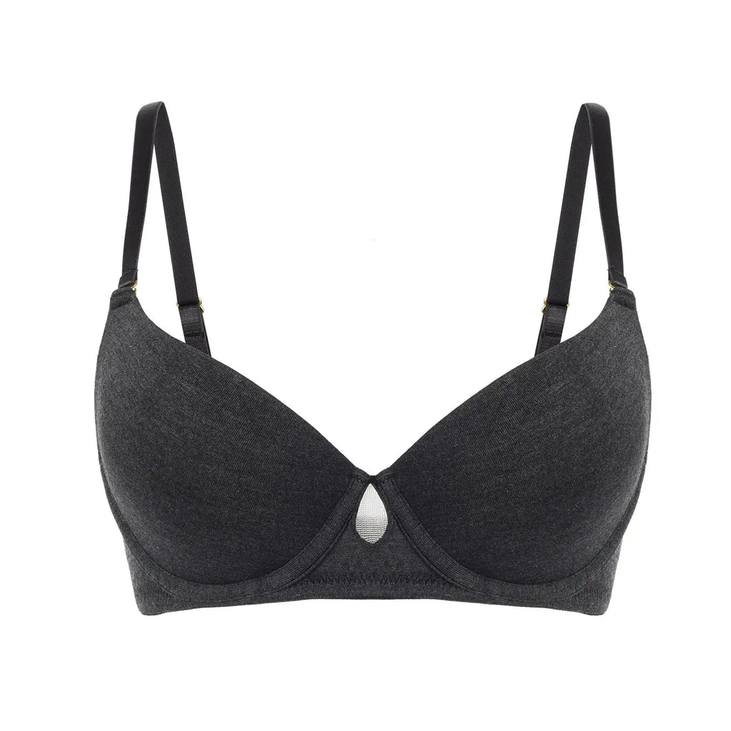 European and American sexy smooth t-shirt push up bra stylish underwire  gathering bra luxurious and noble bra