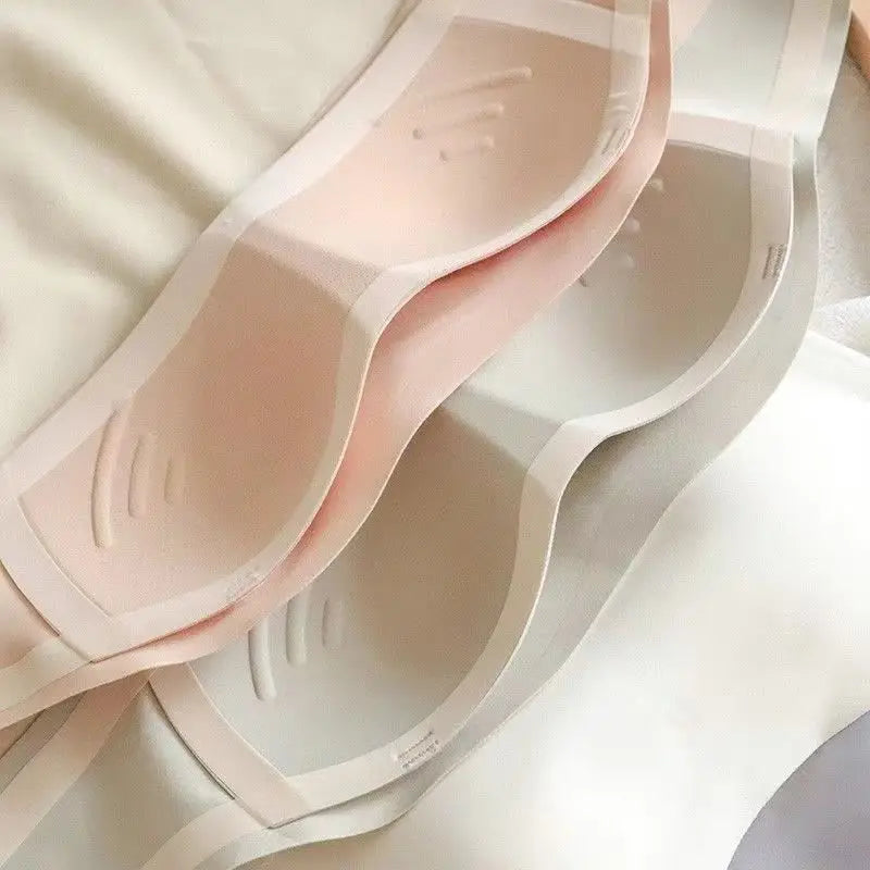 Seamless Tube Top Bra – Invisible Strapless Non-Slip Push-Up Wireless Lingerie