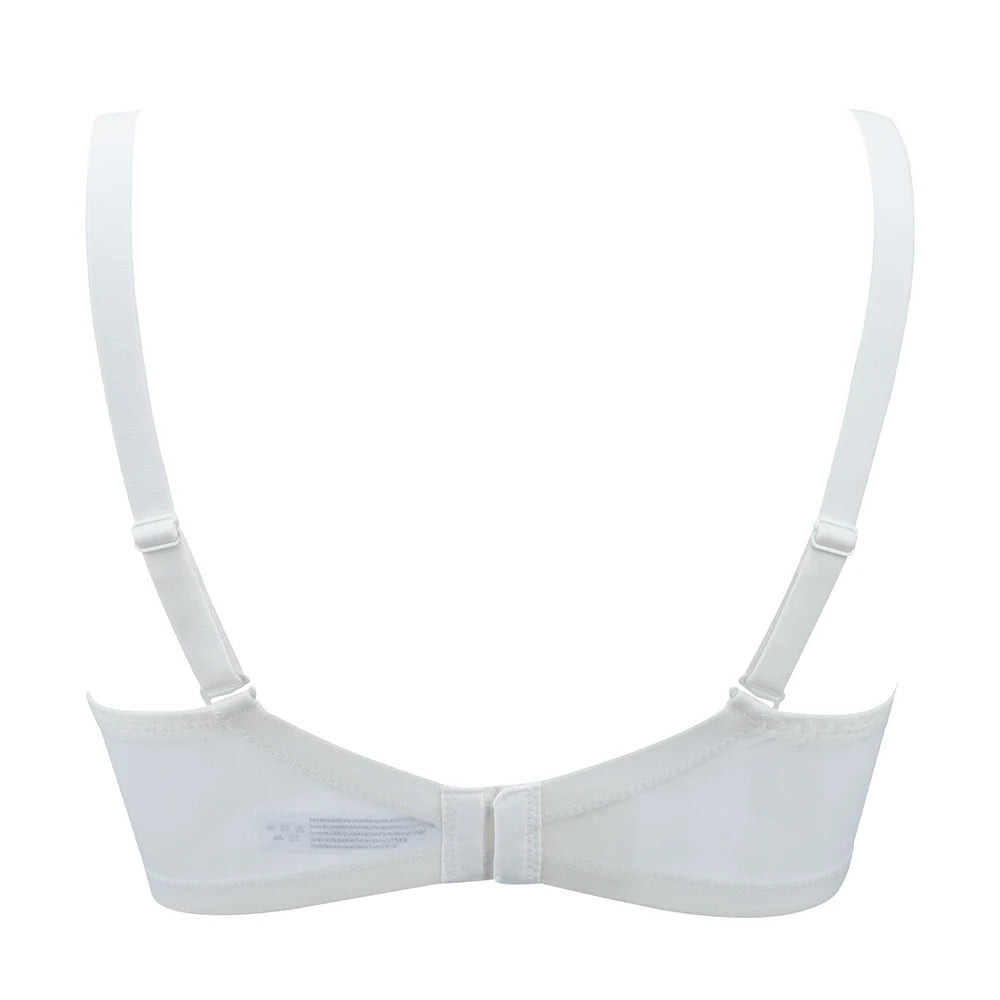 Sheroine Plus Size Full Coverage Bra – Ultra-Thin Mesh Underwire