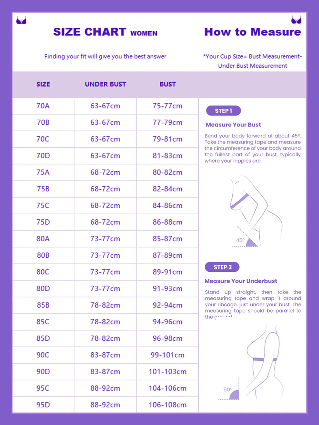 Deep V Plunge Push-Up T-Shirt Bra – Underwire