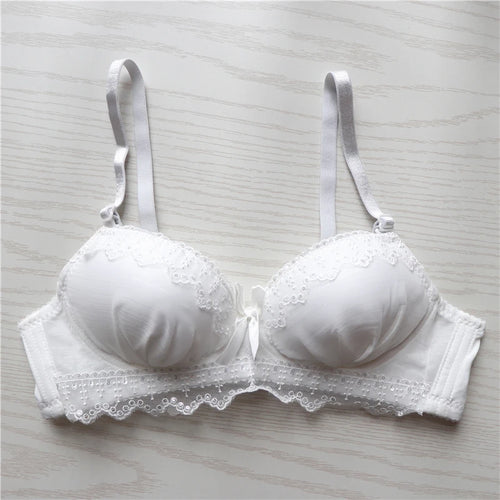 2022 underwire half cup 3/4  sexy bra size AB 70-85 soft push up underwear for women