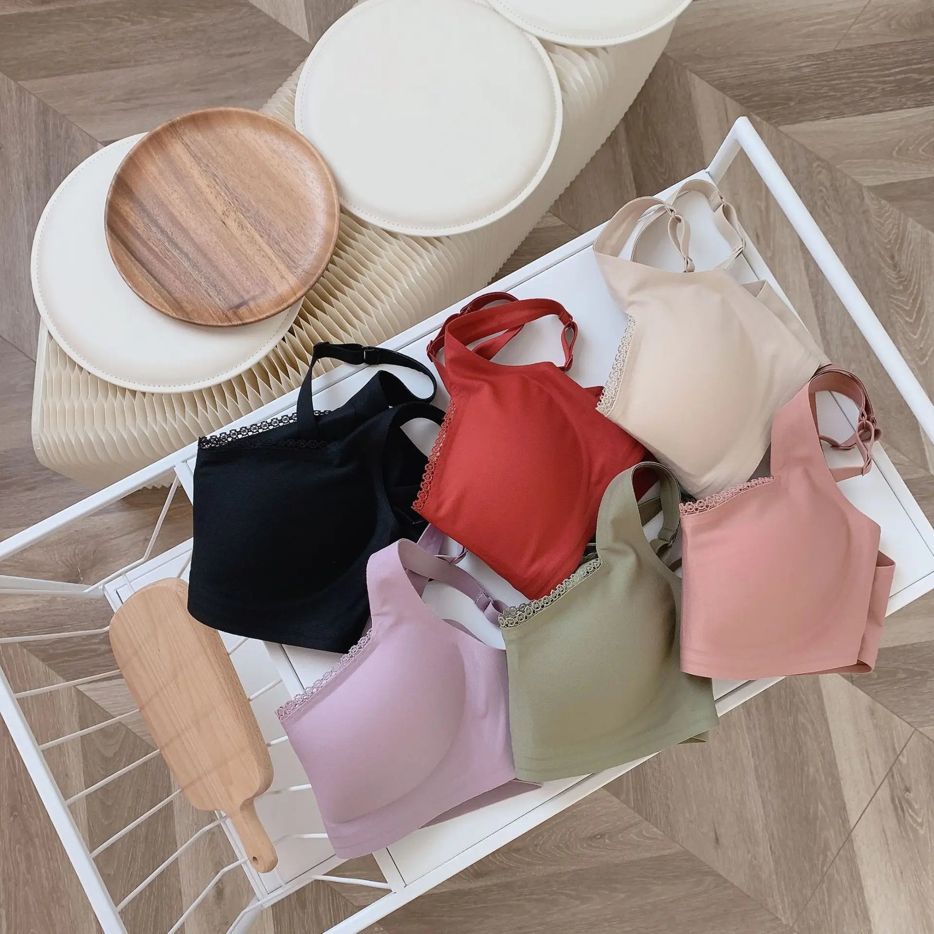Ultra-Thin Seamless Wireless Bra – Lightweight Invisible T-Shirt Everyday 70A–100H