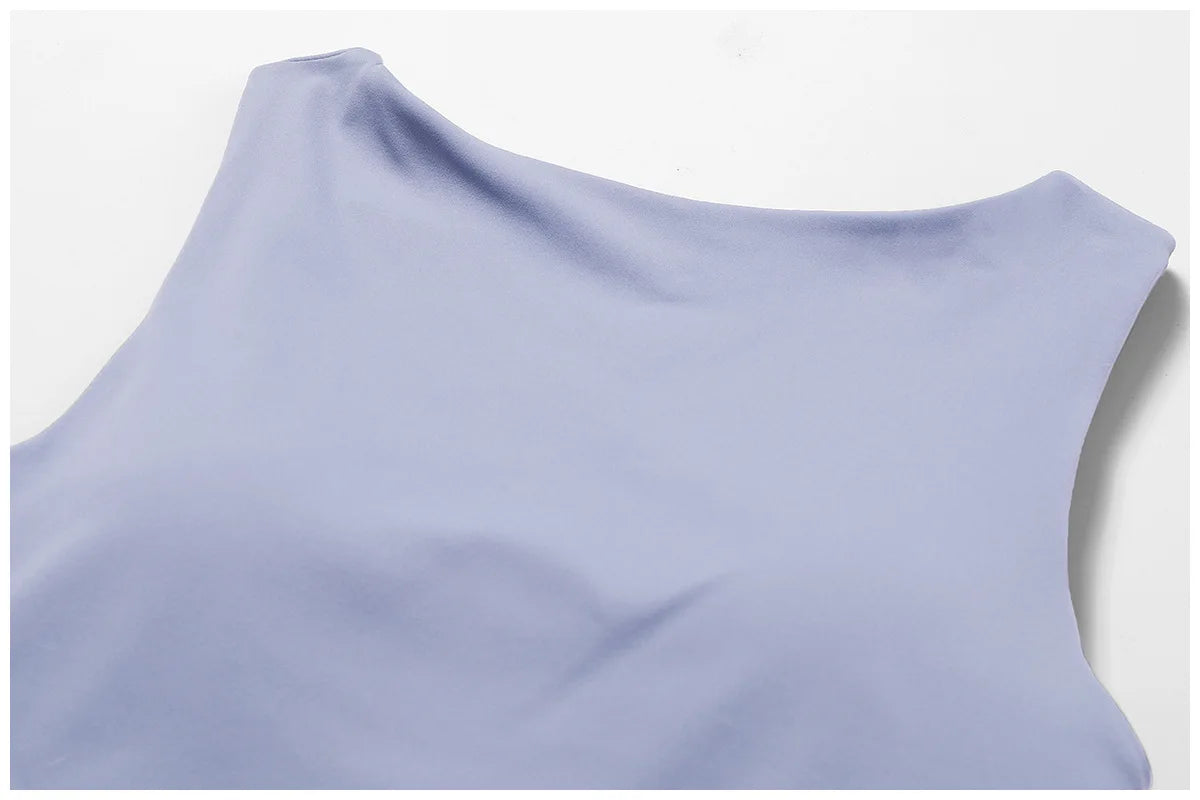 High Strength Sports Bra Shockproof Crop Top Anti-sweat Fitness Top Women Yoga Bra Backless Push Up Sport Top Gym Workout Top