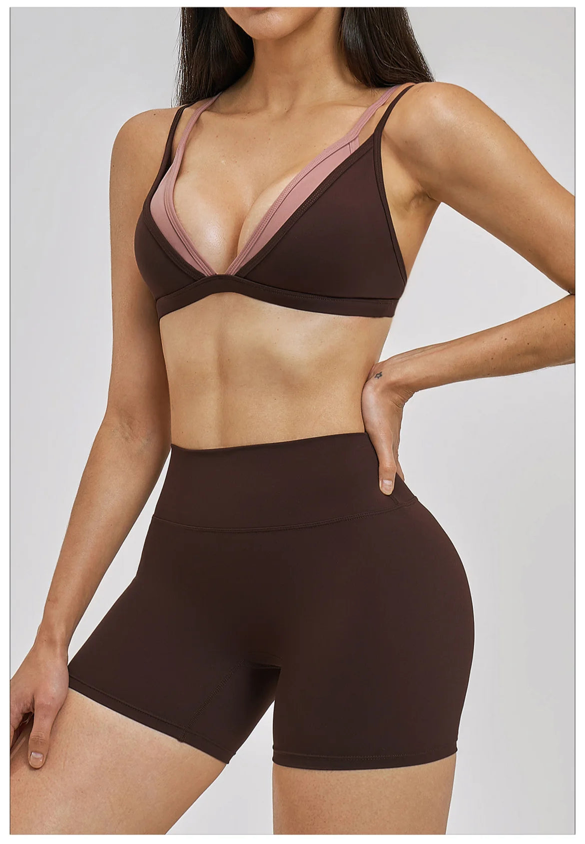 Backless Push-Up Sports Bra – Breathable Anti-Sweat Gym Running Yoga S–XL