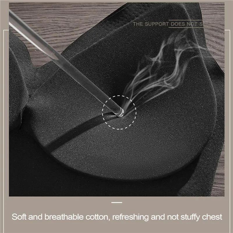 Invisible Push-Up Bra – Backless Open Back for Weddings & Dresses