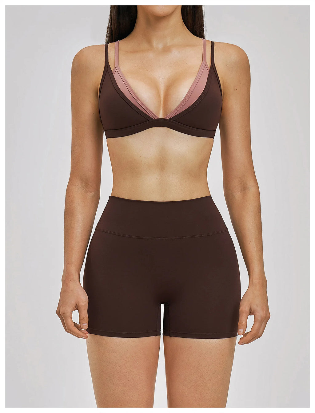 Backless Push-Up Sports Bra – Breathable Anti-Sweat Gym Running Yoga S–XL