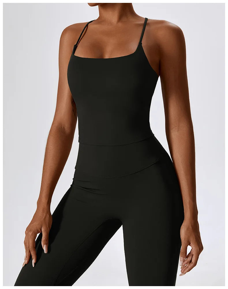 Breathable Yoga Bra Outdoor Gym Running Sports Bra Fitness Tops For Women Quick Dry Workout Clothing Yoga Tank Top