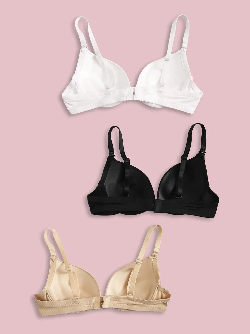 Deep V Push-Up Bralette – Seamless Plunge (1 or 2 Pack)
