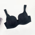 Large Size Bra for Women Full Coverage Lace Women's Push Up Balconette Bra Embroider Underwire Wide Straps Lingerie 2026