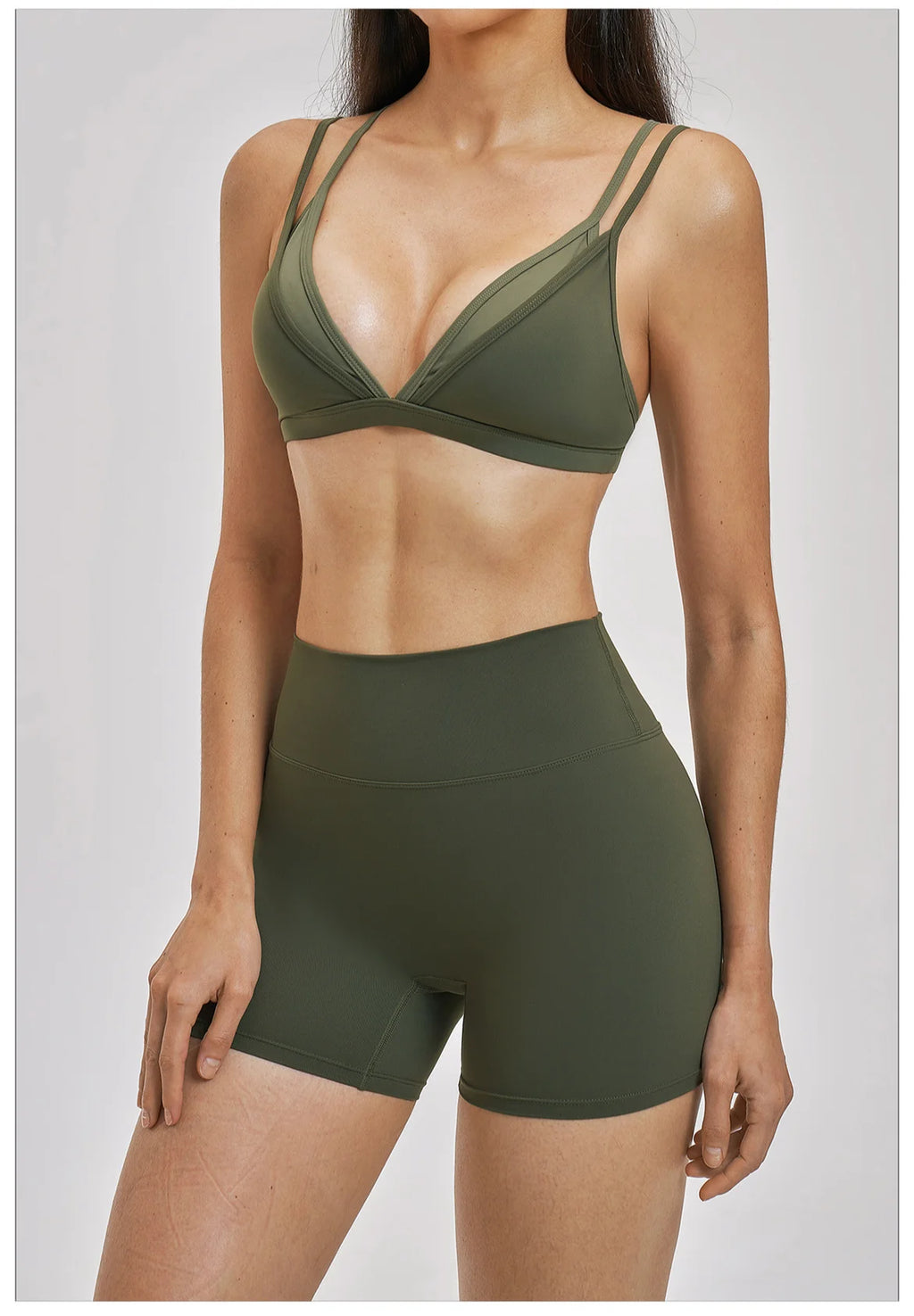 Backless Push-Up Sports Bra – Breathable Anti-Sweat Gym Running Yoga S–XL