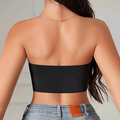 Aishang Underwear Bra Women‘s Front Closure Bra Brassiere Push up Smooth Strapless No padding Seamless Regular Sexy Women Summer