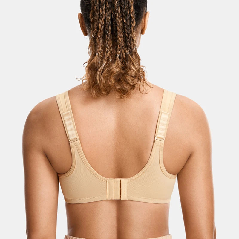 Beige compression garment worn by a person on a plain background