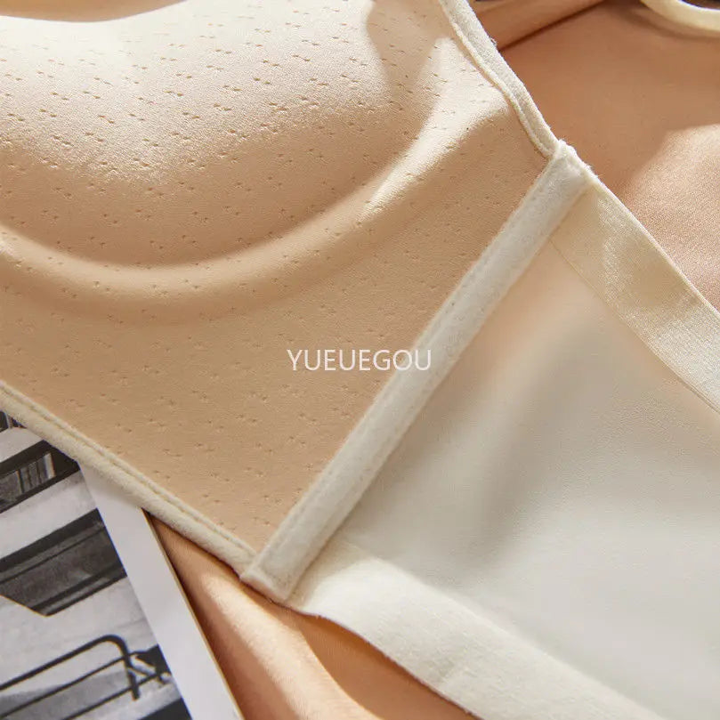10cm Front Closure Push-Up Bra – Halter Neck for Small Chest