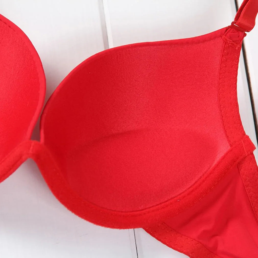 Deep V Push-Up Bralette – Seamless Plunge (1 or 2 Pack)
