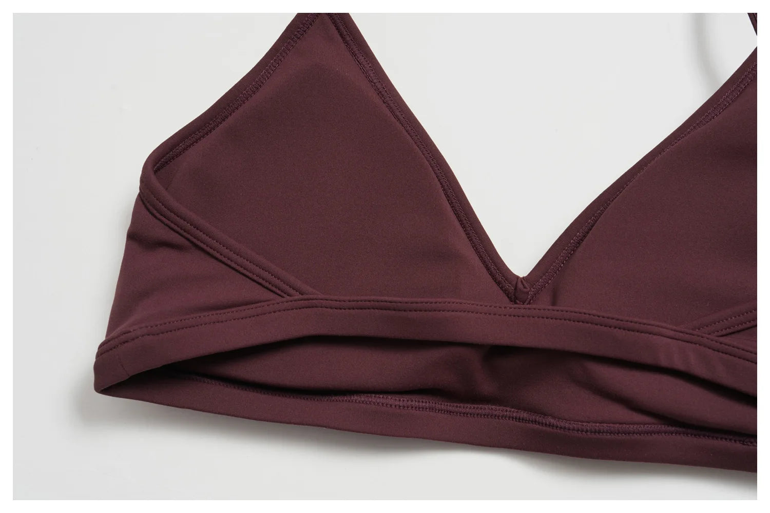 Brushed Halter Neck Yoga Bra – Shockproof Quick-Dry Sports Underwear