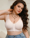 Large size full cup black underwear without steel ring comfortable and easy to put on and take off women underwear MR3441