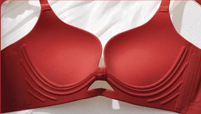 Invisible Push-Up Bra for Small Chest – 3D Honeycomb Wire-Free Seamless A–B Cup
