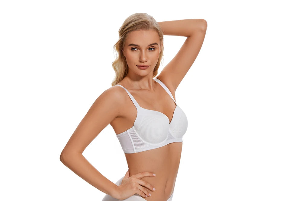 Sheroine Plus Size Push-Up T-Shirt Bra – Full Coverage