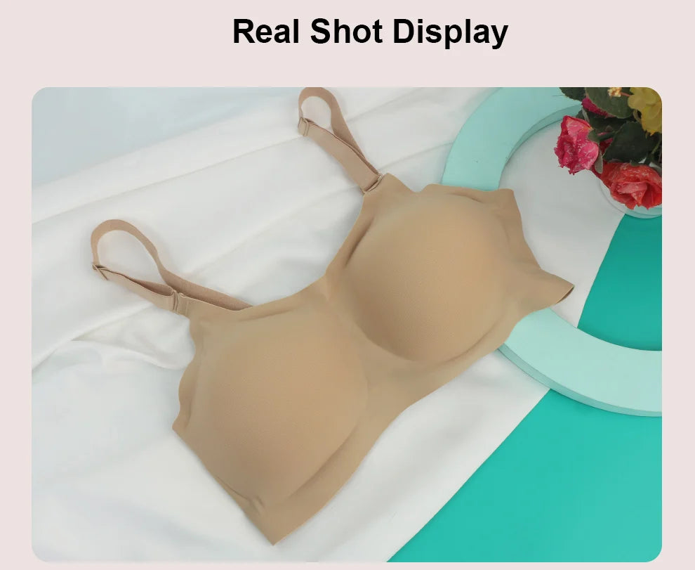 Silicone Breast Forms Bra – Round Shape Push-Up One-Piece