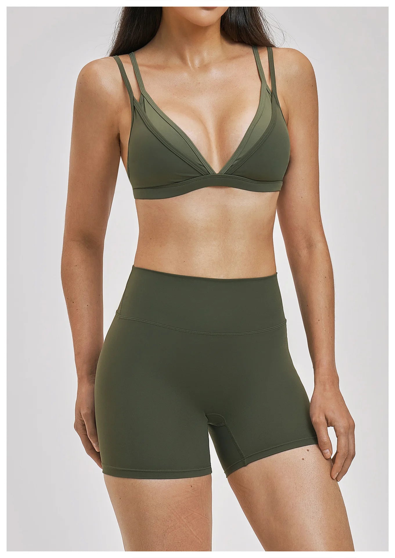 Backless Push-Up Sports Bra – Breathable Anti-Sweat Gym Running Yoga S–XL