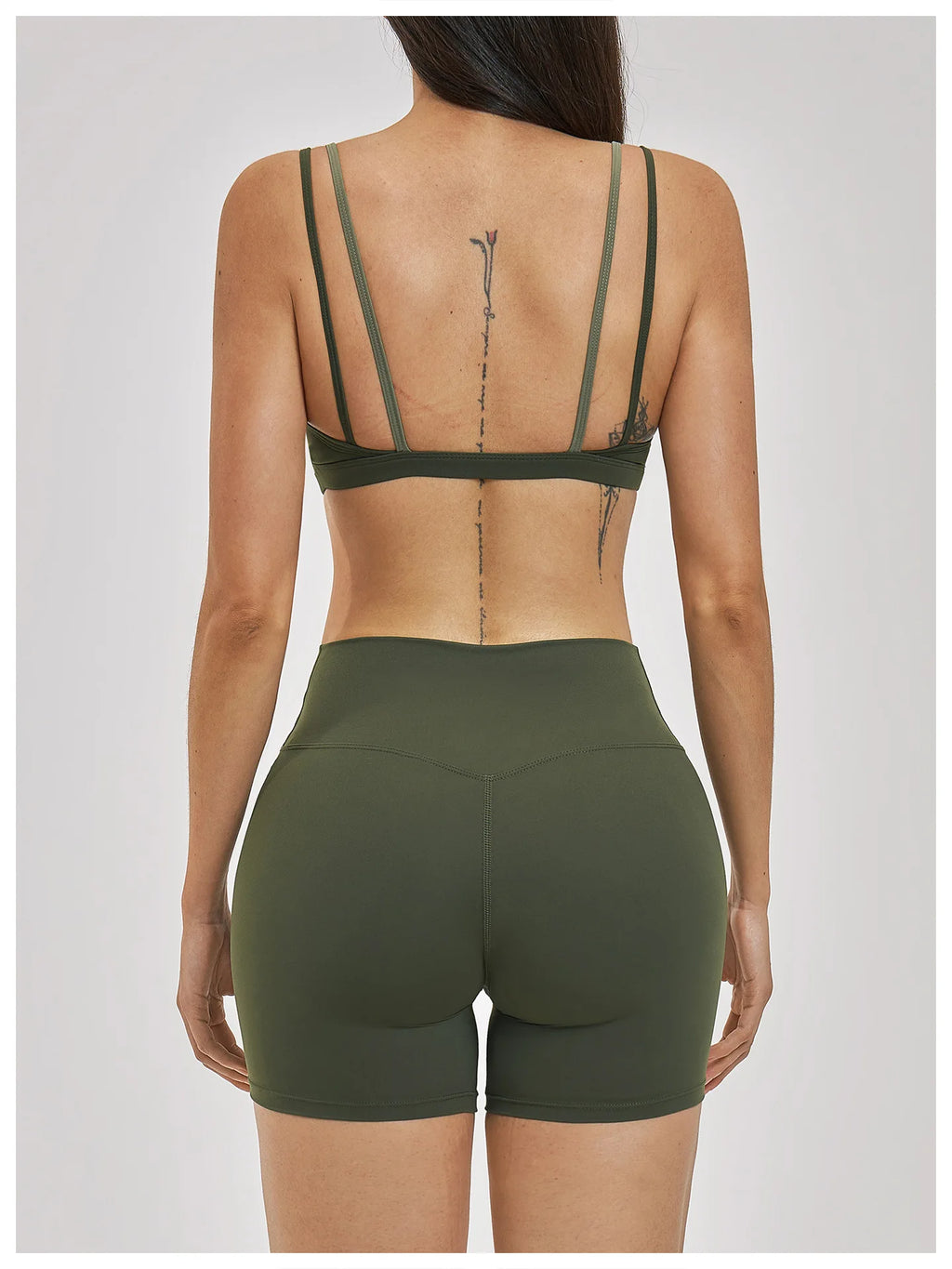 Backless Push-Up Sports Bra – Breathable Anti-Sweat Gym Running Yoga S–XL