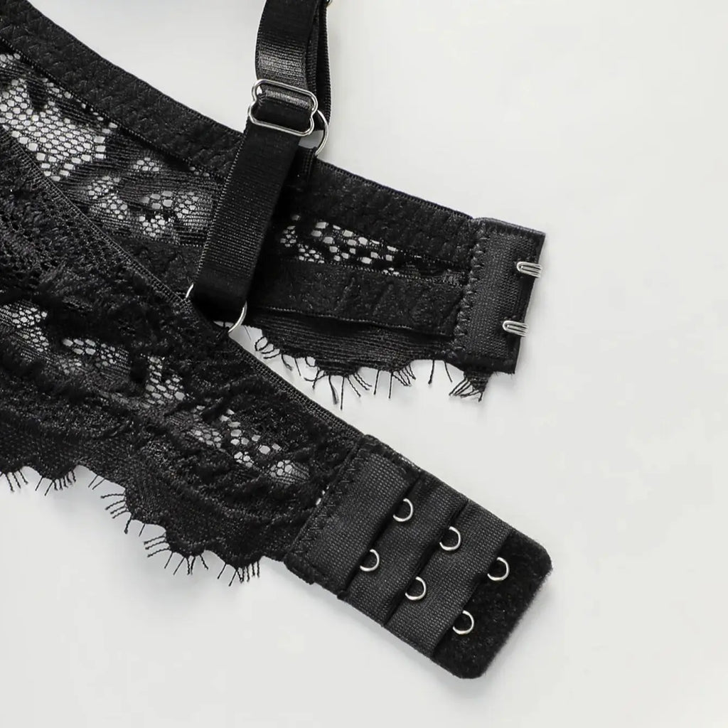 Sexy Heart Print Lace Push Up Bra Underwire Padded  T-shirt Bras For Women Comfort Lift Breathable Lingerie 70B-85B Viomisha