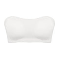 Ice Silk Strapless Push-Up Bra – Removable Pad Anti-Slip Beauty Back Off-Shoulder