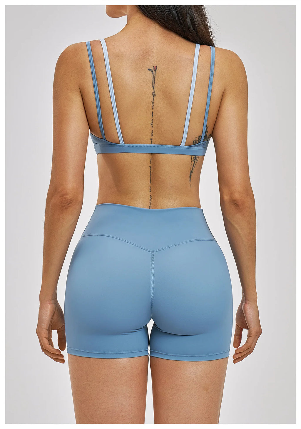 Backless Push-Up Sports Bra – Breathable Anti-Sweat Gym Running Yoga S–XL