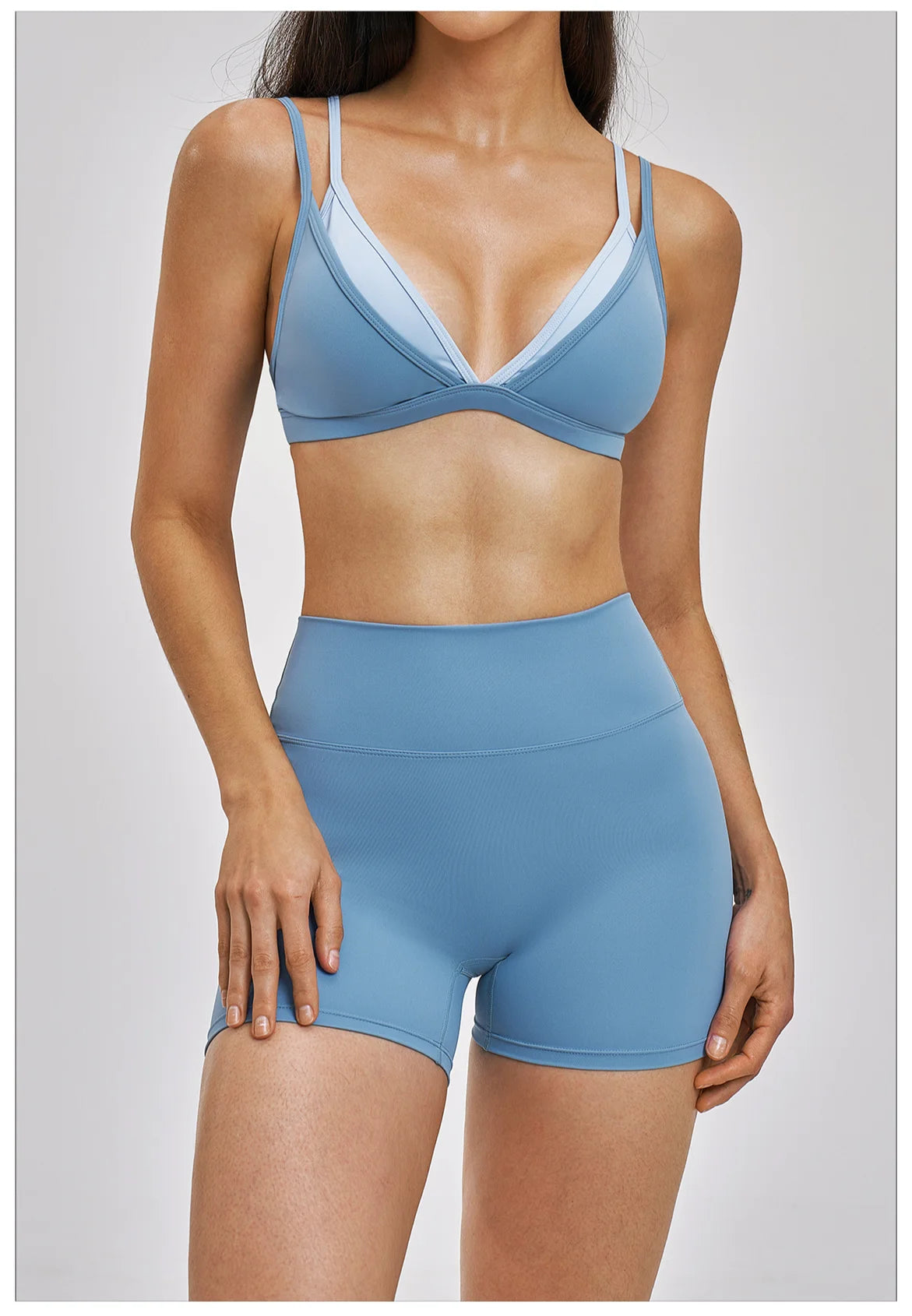 Backless Push-Up Sports Bra – Breathable Anti-Sweat Gym Running Yoga S–XL