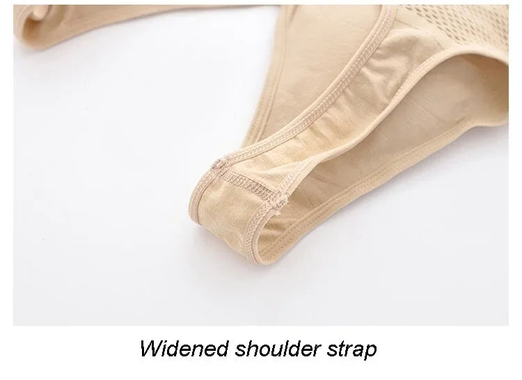 Breathable Sports Vest Bra – Sweat-Absorbent Shockproof Padded Gym Running Top