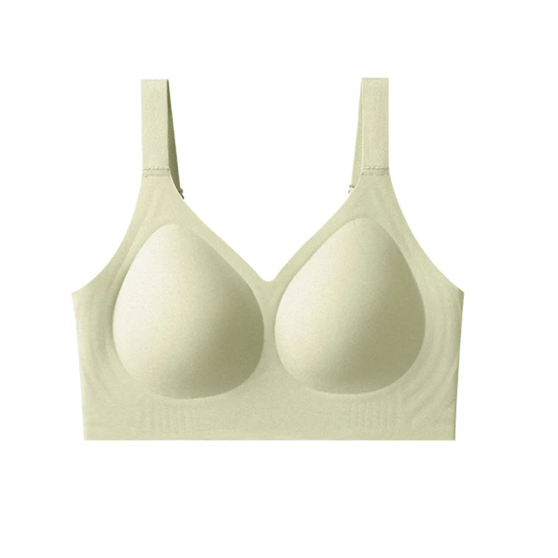FallSweet Plus Size Push-Up Bra – Seamless Wireless Full Cup