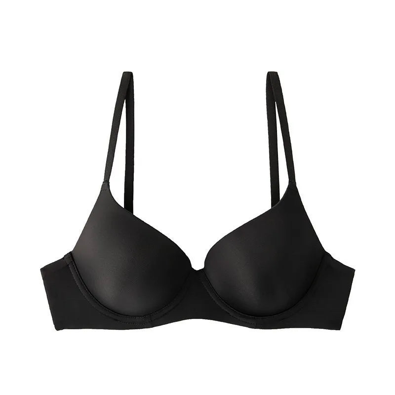 Underwire Seamless Push-Up Bra – 3/4 Fixed Cup Soft Daily Sexy Lingerie S–XL